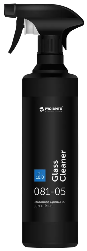 PRO-BRITE Glass Cleaner - универсальное средство для идеальной чистоты стекол и зеркал 500 мл 89361239