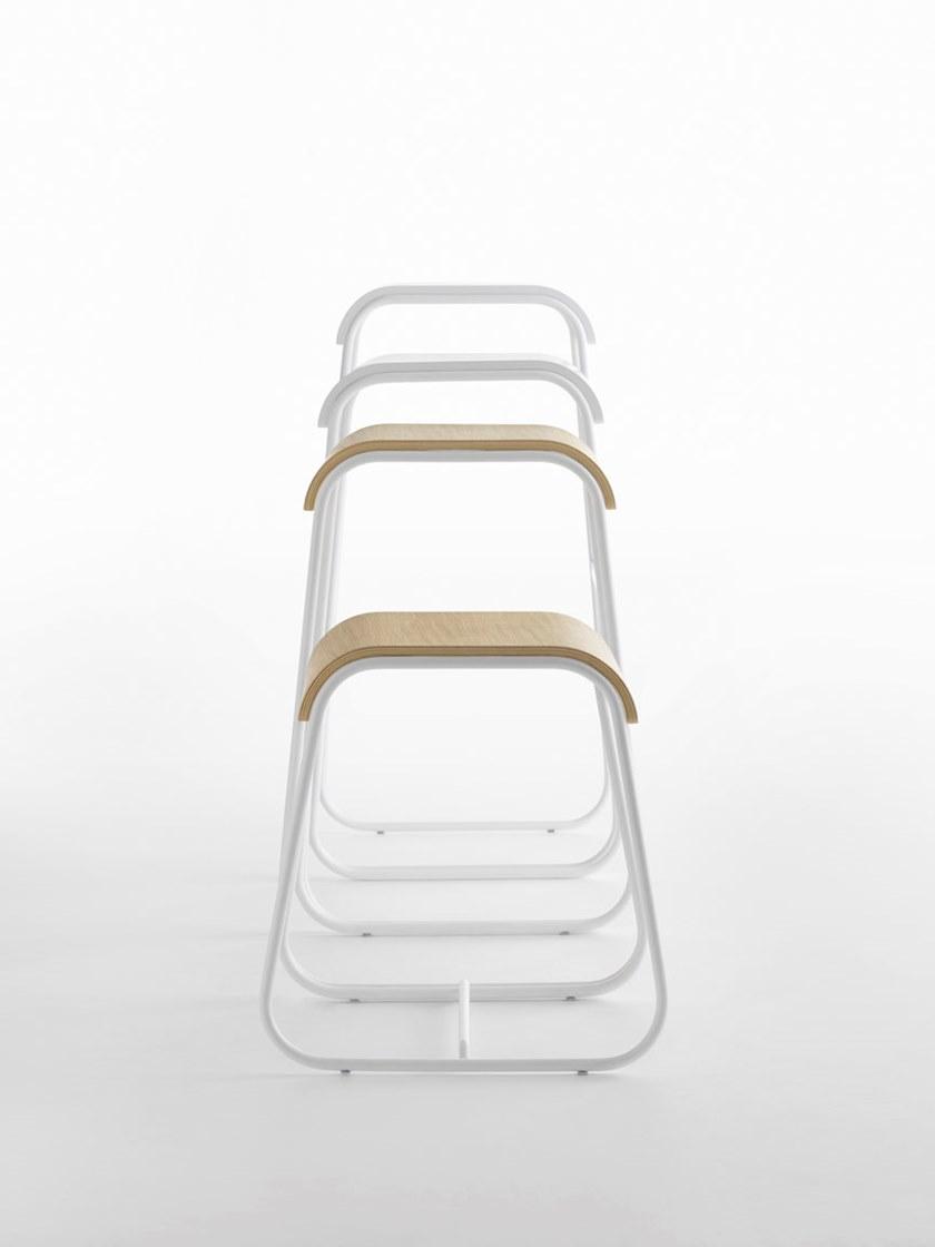 Crassevig Табурет высокие деревянные санки Lineo sun-id-1437931 - Вид №4