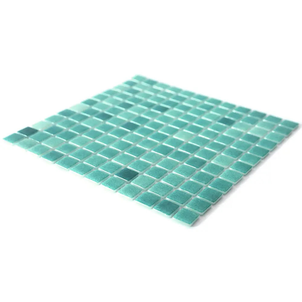 Мозаика стеклянная Natural STP-GN001 31.5x31.5 см цвет зеленый Santreyd Steppa STLM-2057858 - Вид №3