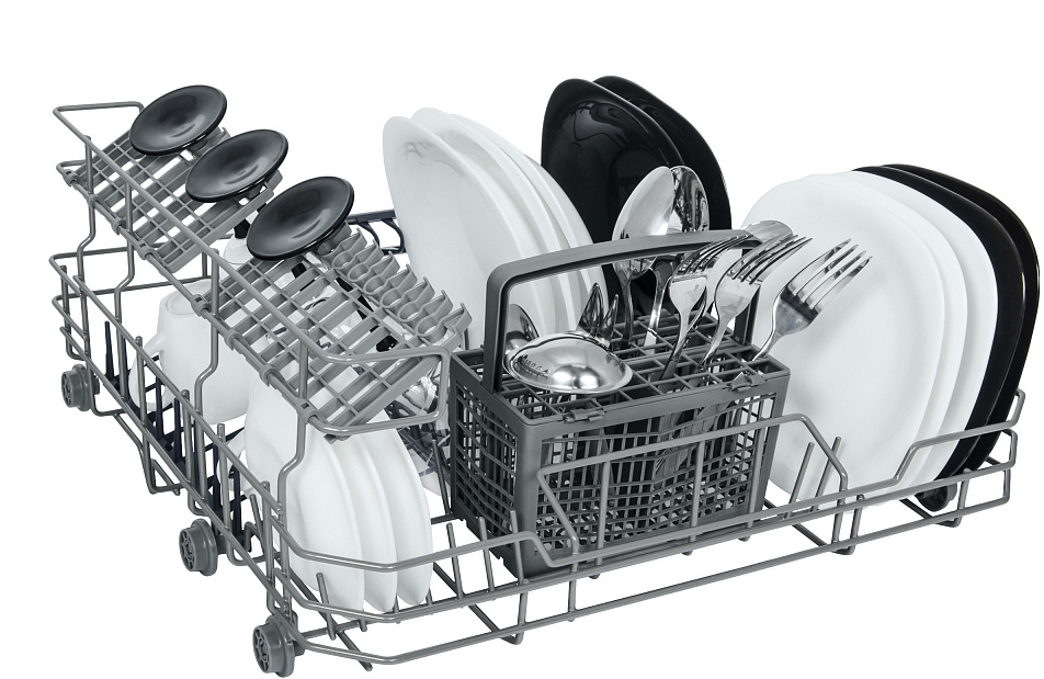 MLP 06S Посудомоечная бытовая машина mlp-06s/ • тип установки: отдельно стоящая компактная 55см • количество комплектов: 6 • управление: электронное с led индикацией • количество программ: 6 (интенсивная, стандартная, экономичная-есо, стекло, 9 0 минут, б Santreyd  - Вид №12