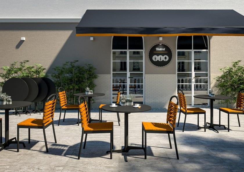 MOBIKA GARDEN Алюминиевый садовый стул с открытой спинкой Pumpkin sun-id-1379826 - Вид №2