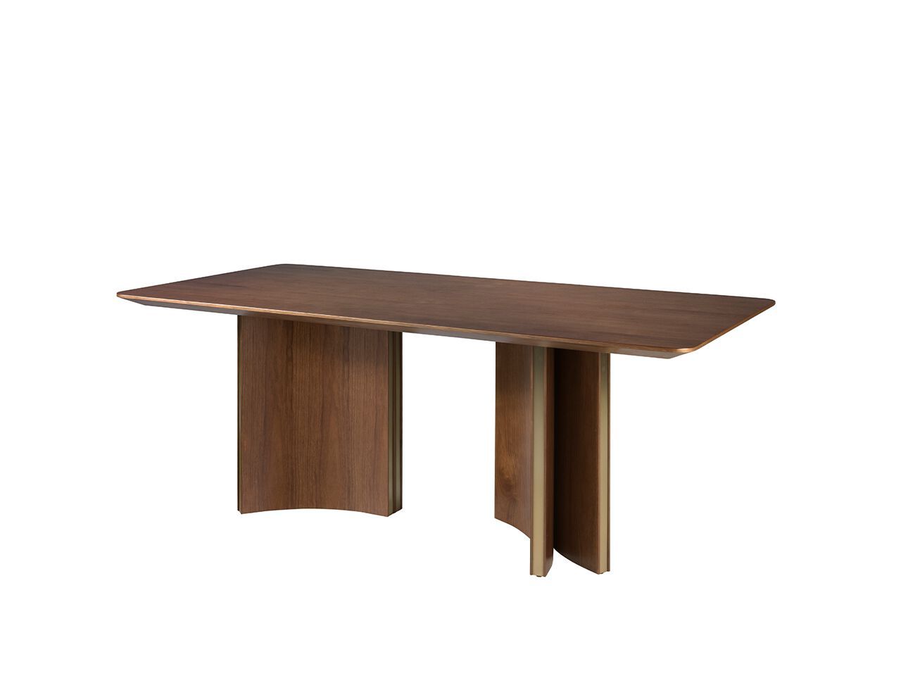 Прямоугольный обеденный стол из орехового дерева Angel Cerda Nature Life ARCH-00100883 - Вид №1