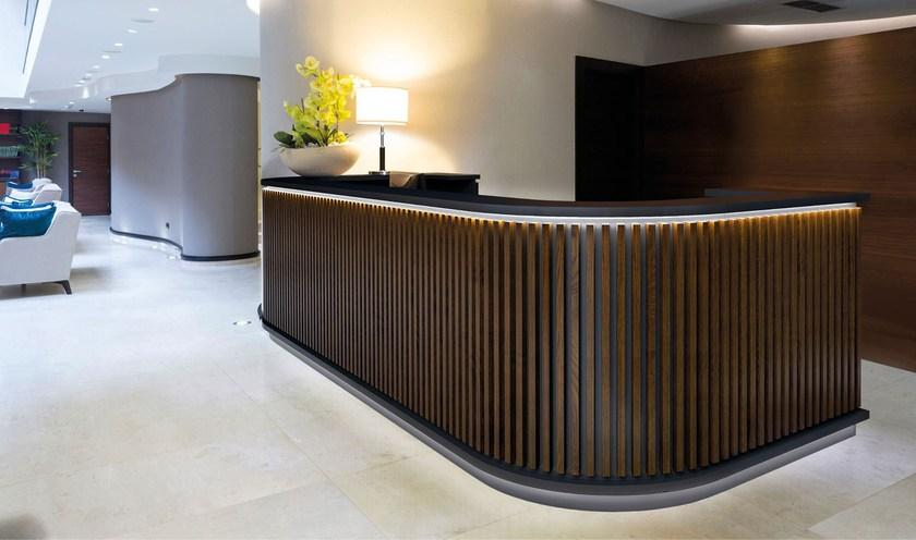 FIT INTERIORS Стойка администратора из дерева I-d sun-id-1387192 - Вид №2