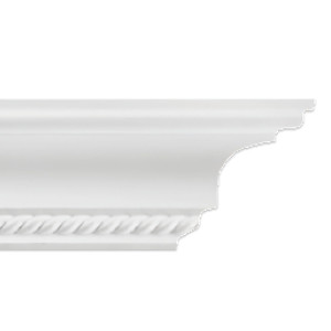 Плинтус потолочный инжекционный D 103/80 (50 шт. в упак.)