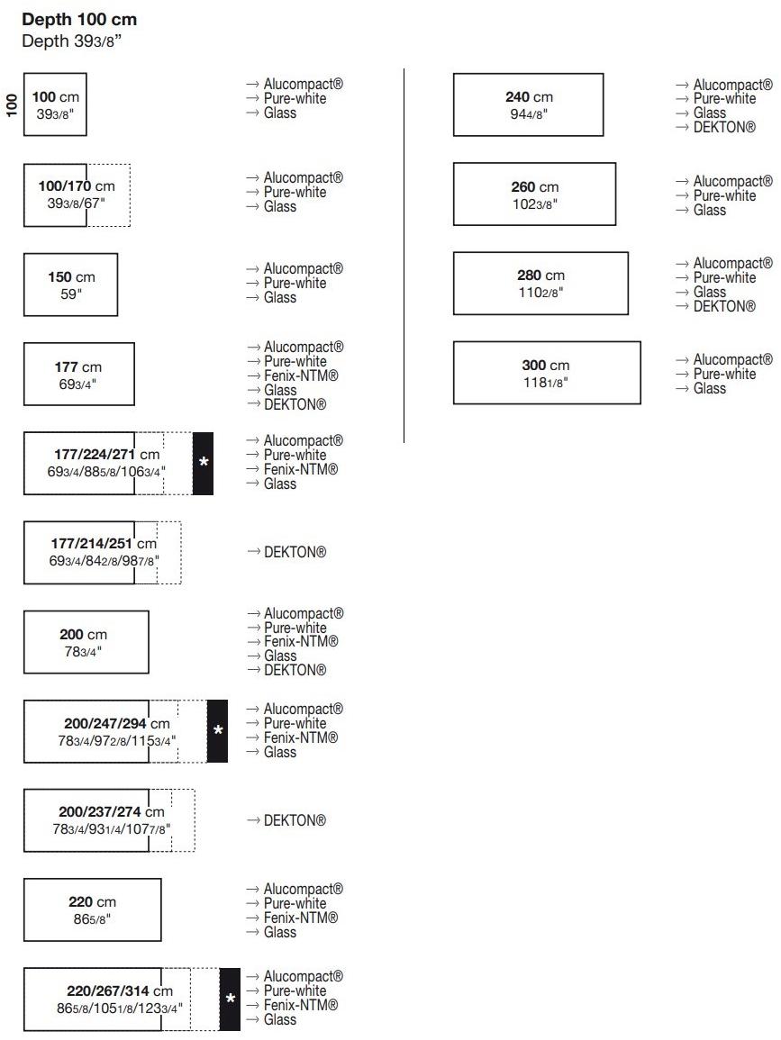 Kristalia Раздвижной стол из алюминия и дерева Sushi sun-id-1356585 - Вид №5