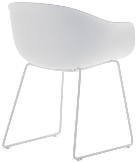 Andreu World Стул с салазками и подлокотниками со встроенной подушкой Next So0495 - Вид №2