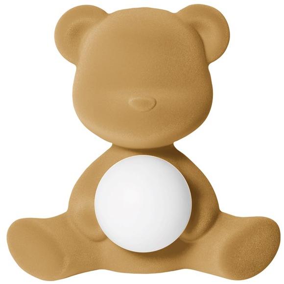 Qeeboo Светодиодная настольная лампа из полиэтилена с зарядкой от usb Teddy sun-id-1479784 - Вид №11