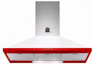 Bertazzoni Настенная вытяжка со встроенным освещением Prima by bertazzoni la germania
