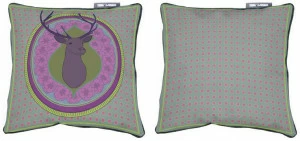 CONCEPTUWALL Подушка из ткани квадратная Cabinet de curiosités