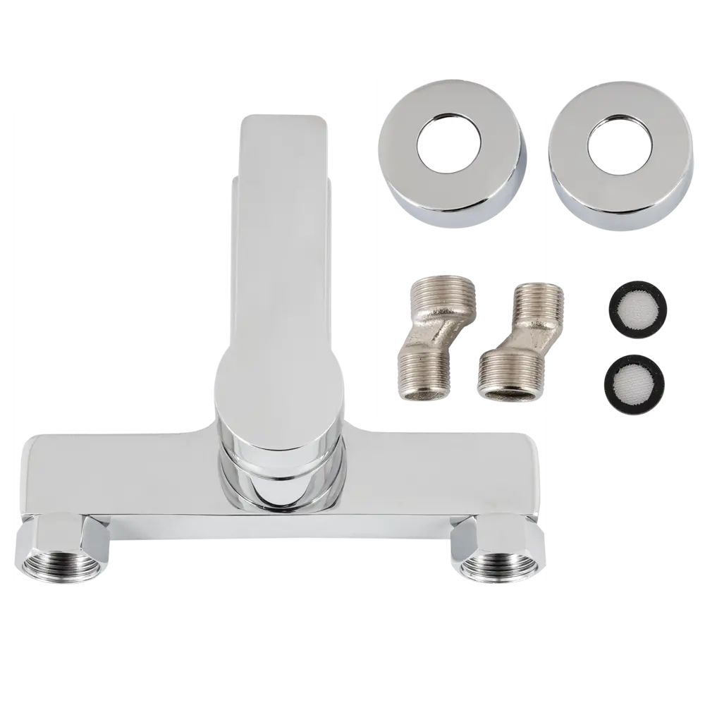 Смеситель для ванны и душа Esko Kito однорычажный цвет хром STLM-2050717 - Вид №2
