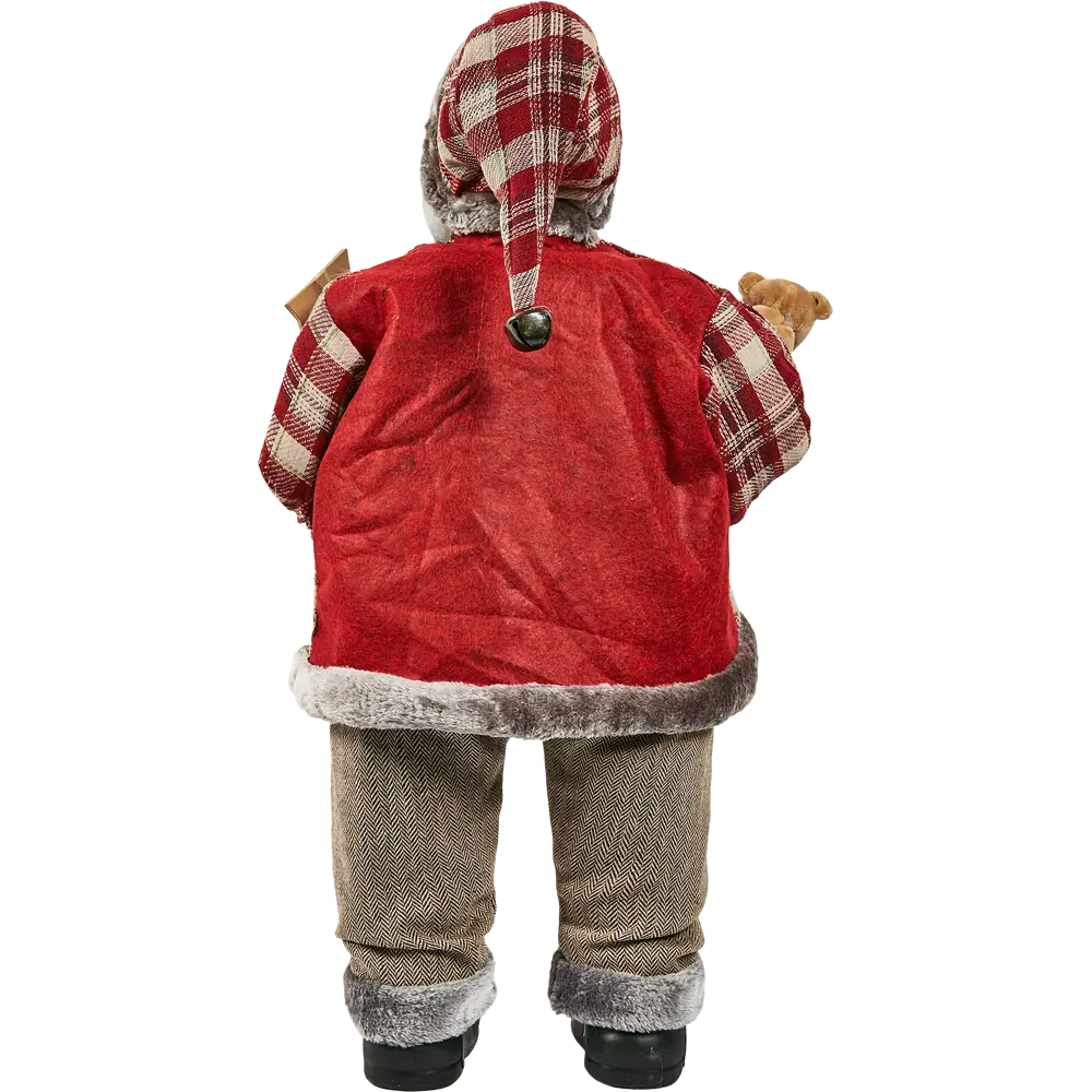 87547277 Фигура декоративная Санта в тулупе 80см STLM-1465657 Santreyd Christmas - Вид №4