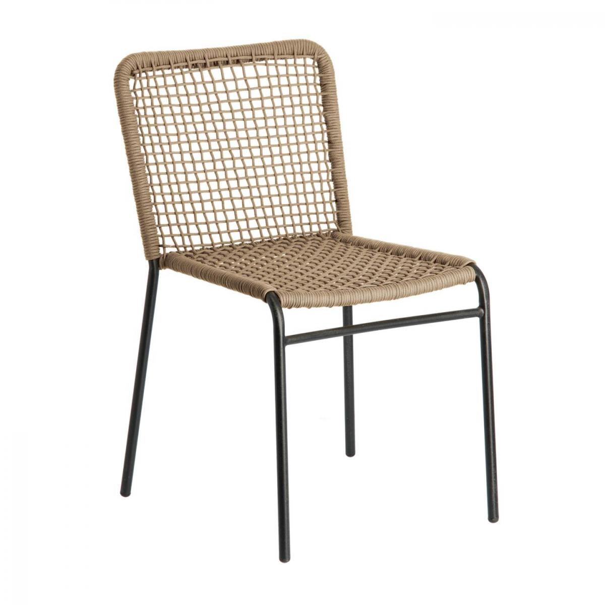 075474 Стул Mandyra бежевый La Forma Pradesh 