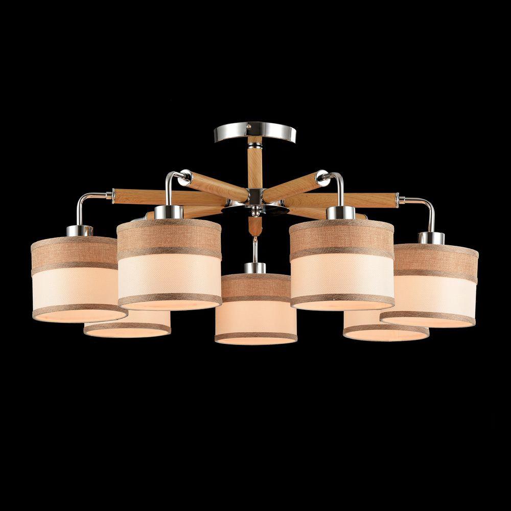 Потолочная люстра Freya Helen FR5329-PL-07-CH FREYA HELEN 187919 Коричневый  - Вид №3