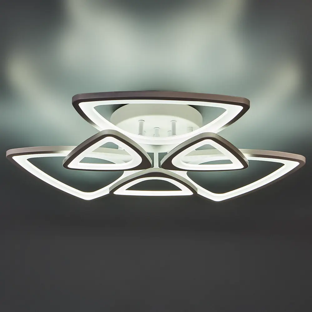 Люстра SCHAFFNER Caso - умное светодиодное освещение с пультом управления 87460839 STLM-0935440 - Вид №1