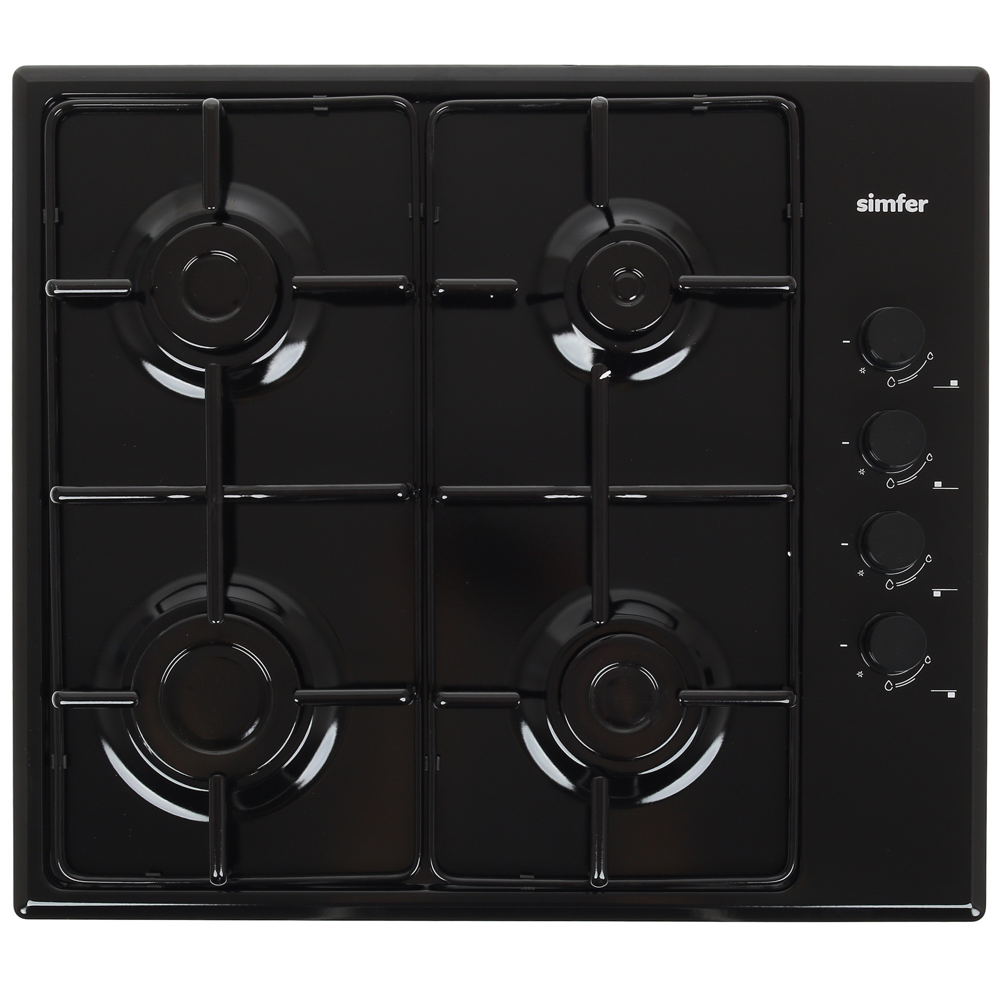 1115512 Газовая варочная поверхность Simfer H60Q40B411 STDN-0046243