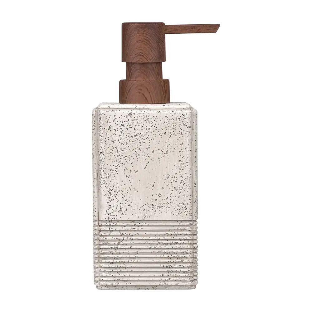 Настольный дозатор для жидкого мыла MOROSHKA Duna в бежевом цвете 89355548 STLM-1519386