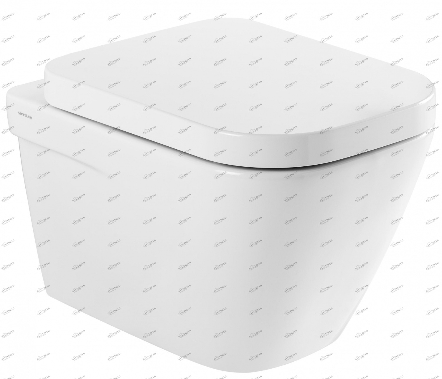 134034004 Подвесной унитаз настенный Белый Sanindusa Look Португалия