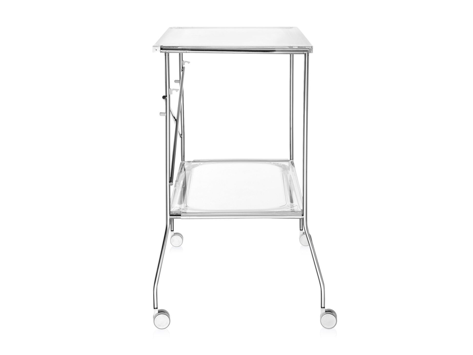 Хромированная стальная складная тележка для еды Kartell FLIP ARCH-00134517 - Вид №5