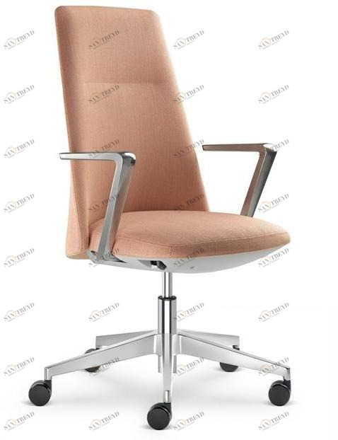 LD Seating Офисный стул из ткани с 5 спицами и подлокотниками Melody design sun-id-1406914