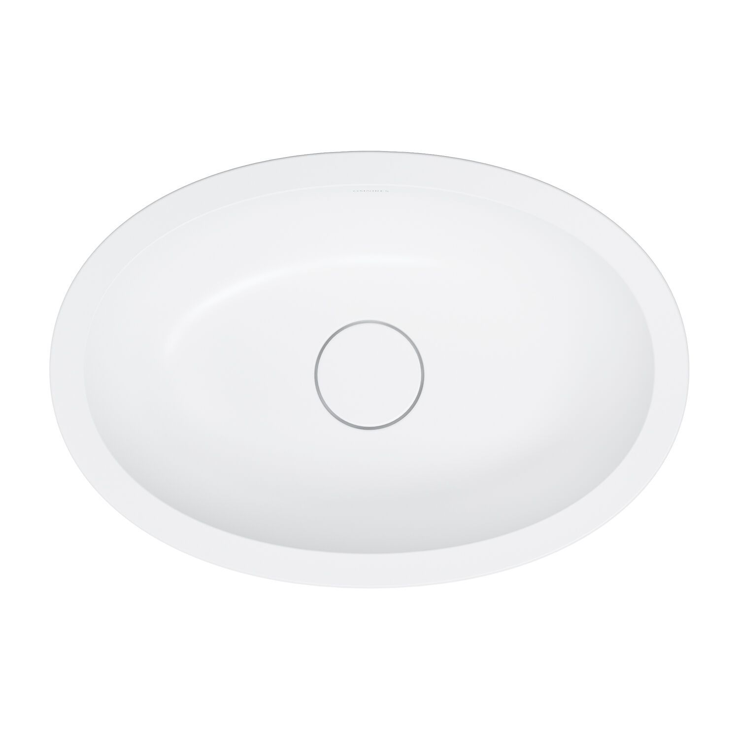 Встраиваемый умывальник из Овального композитного материала OMNIRES SHELL M+ SHELLUP ARCH-00143000 - Вид №21