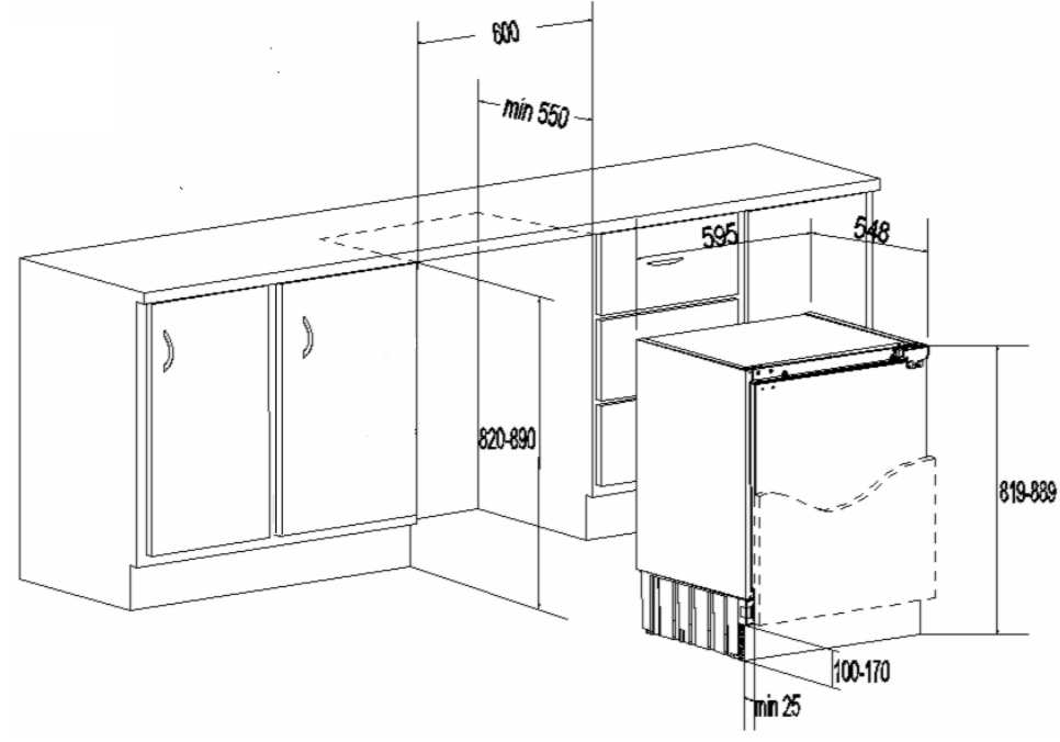 8112168 Встраиваемый морозильный шкаф Schaub Lorenz SLF E107W0M STDN-0094287 - Вид №9