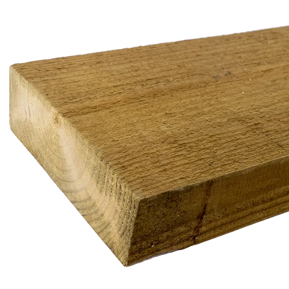 Доска нестроганая импрегнированная 50x200x3000 мм хвоя Оптима ФГИС ЛК РУСШПАЛА STLM-2078909