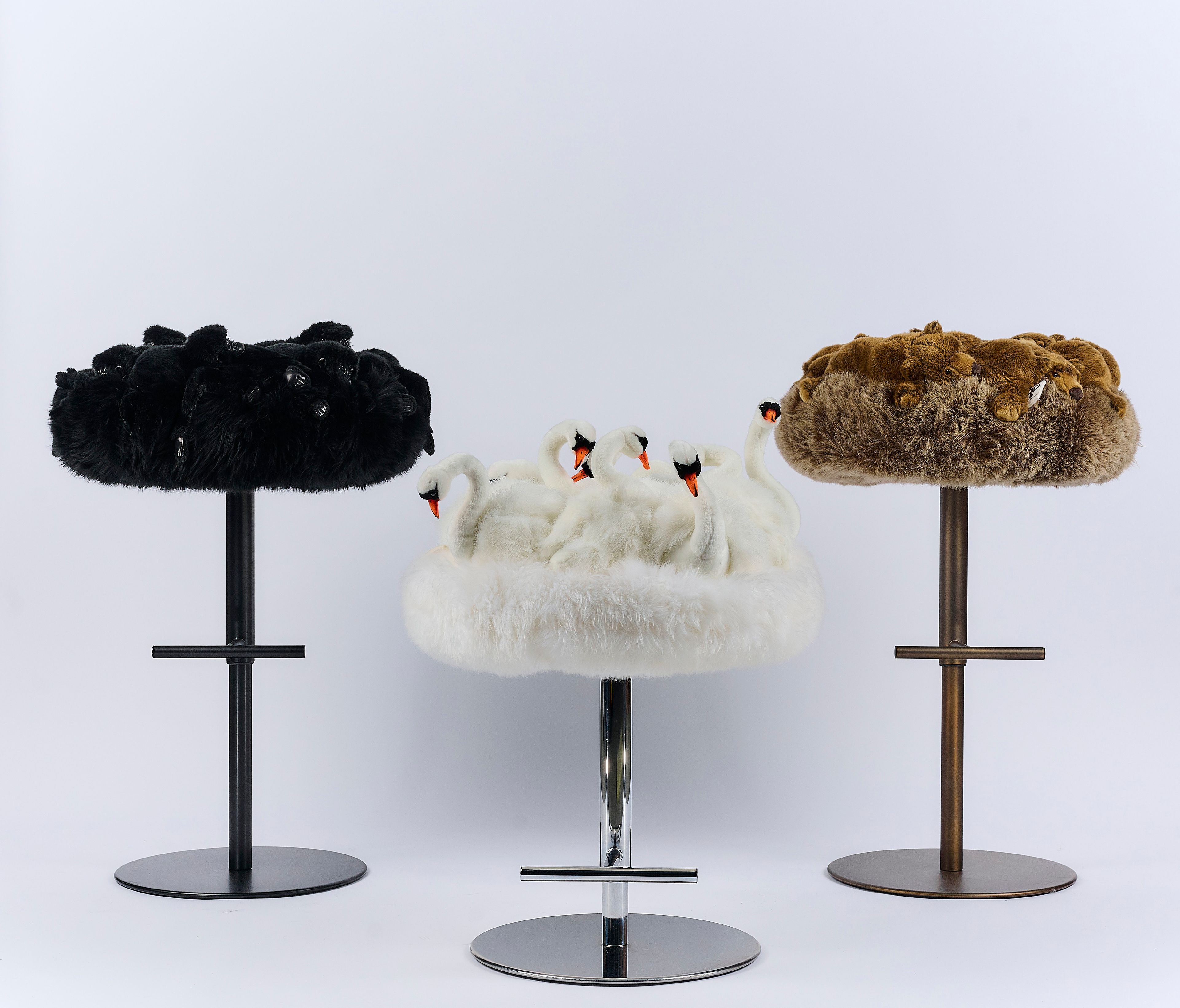 Регулируемая высота полиэстер мягкий стул APCOLLECTION Grizzly ARCH-00125267 - Вид №4