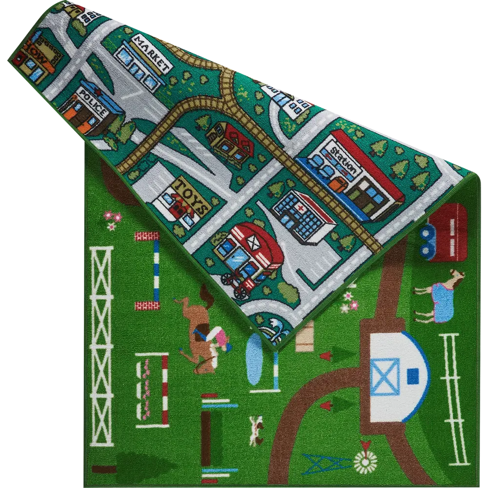 Ковер нейлон двусторонний 131925/143802 100x150 см CTIM STLM-2198149 - Вид №5