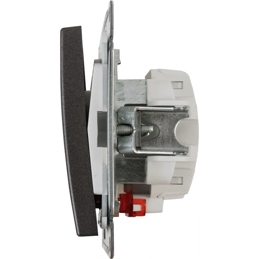 Выключатель SYSTEME ELECTRIC W59 Deco двухклавишный с подсветкой графит 82797994 STLM-0036024 - Вид №2