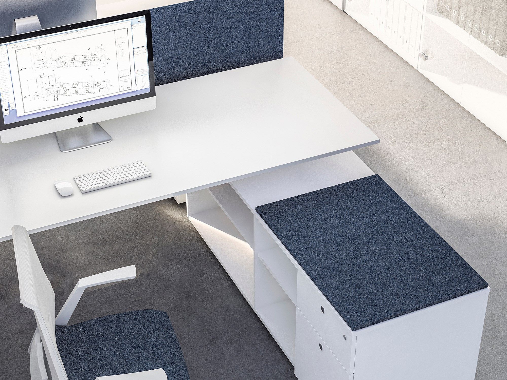 Офисный шкаф / офисный комод FANTONI Framework 2.0 ARCH-00111689