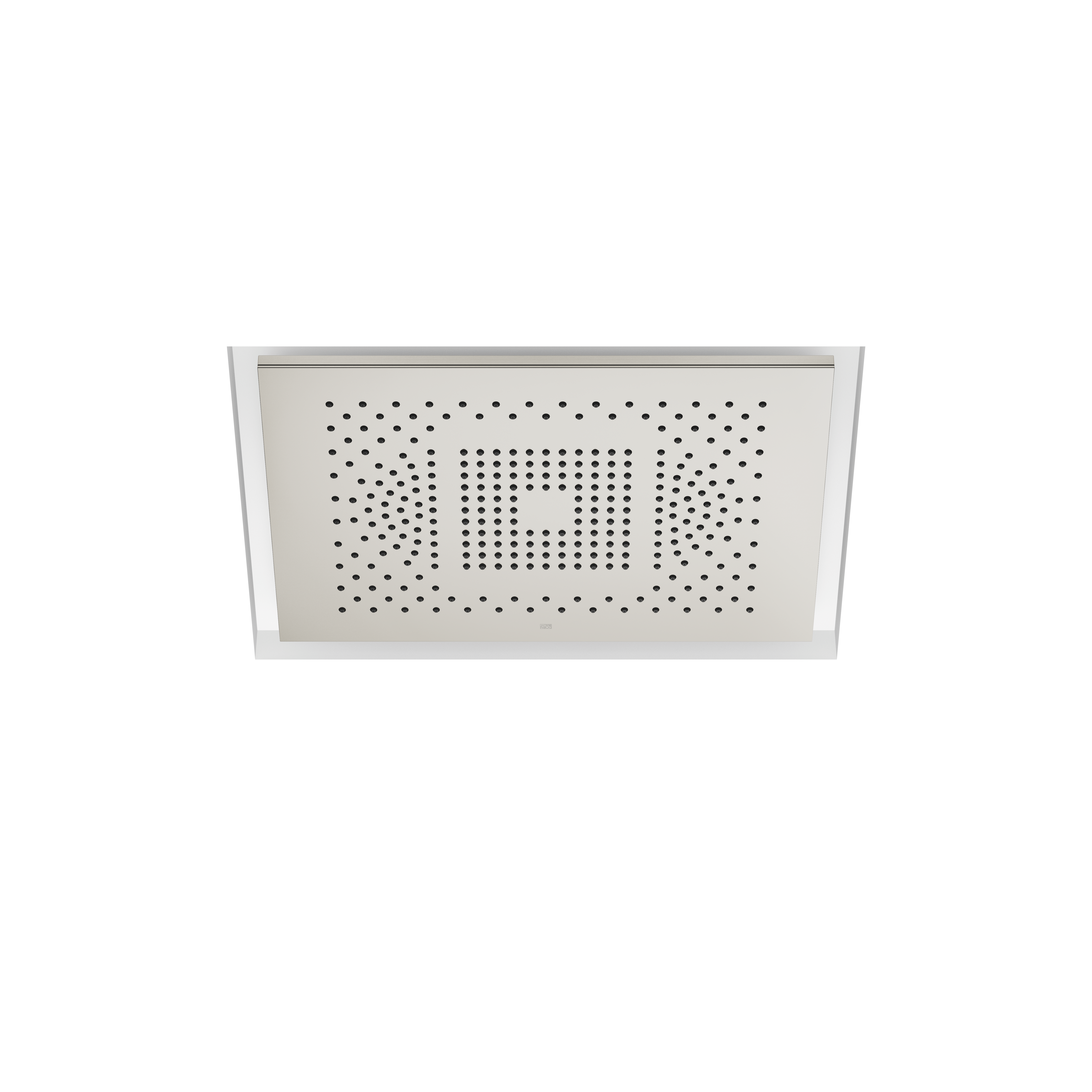 SERENITY SKY Дождевая панель для встраиваемого потолка - матовая нержавеющая сталь DornBracht 41770979-86