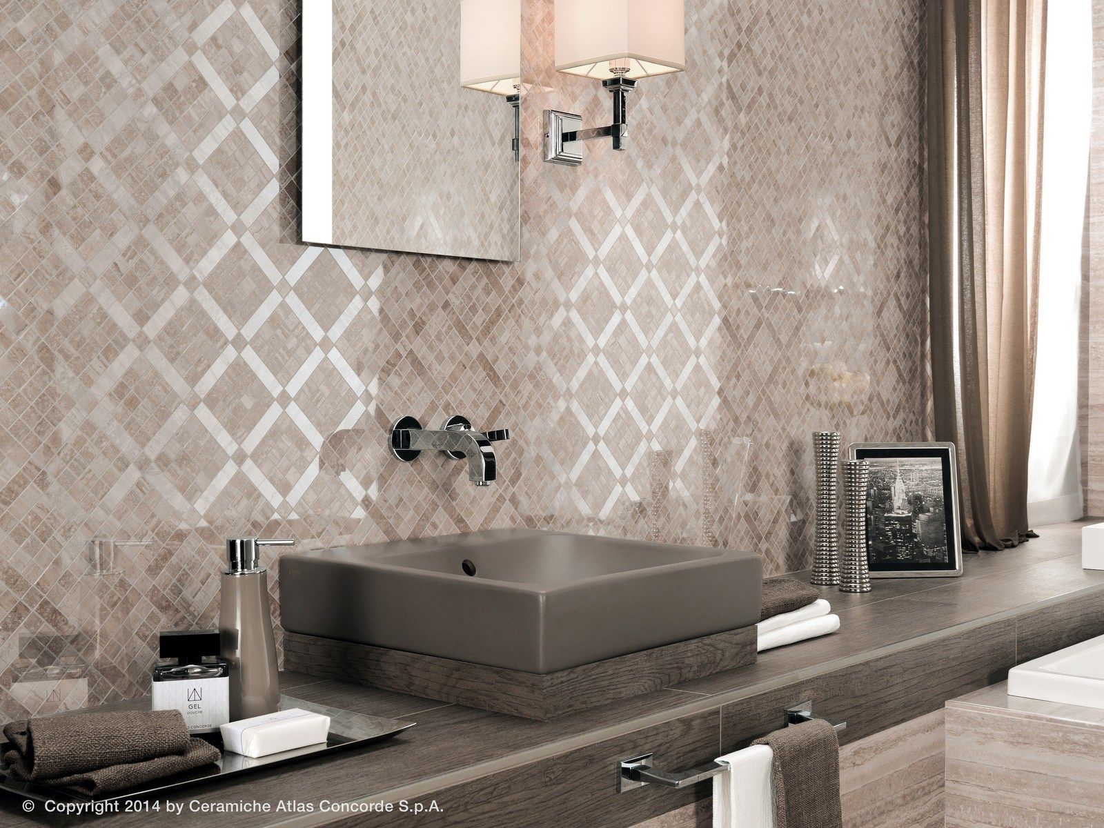 Белая паста керамическая мозаика Atlas Concorde Marvel Pro ARCH-00100008 - Вид №4