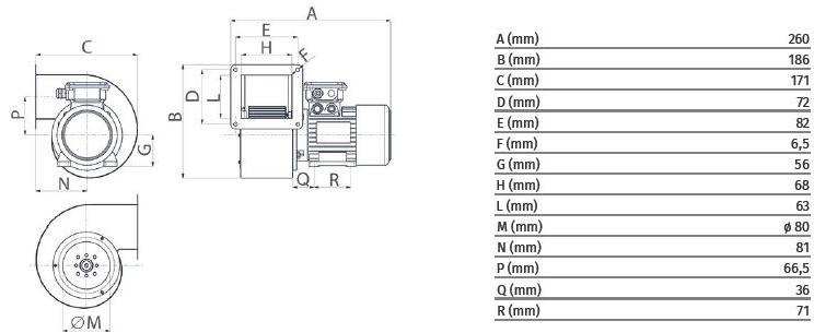 Vortice Центробежный аспиратор Vorticent c e 30351 - Вид №4