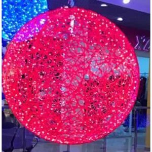 Электрическая светящиеся фигура Шар 100 LED 50x50x50 см теплый белый свет 86164041 STLM-2010933