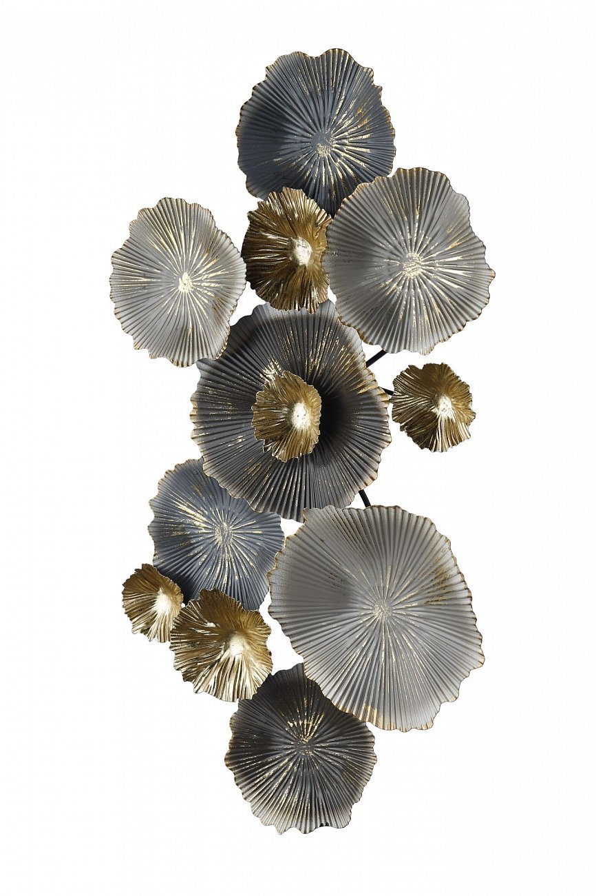 Панно настенное металлическое 66 см 93009 Tomas Stern TOMAS STERN  00-3865436 Серый;черный  - Вид №2