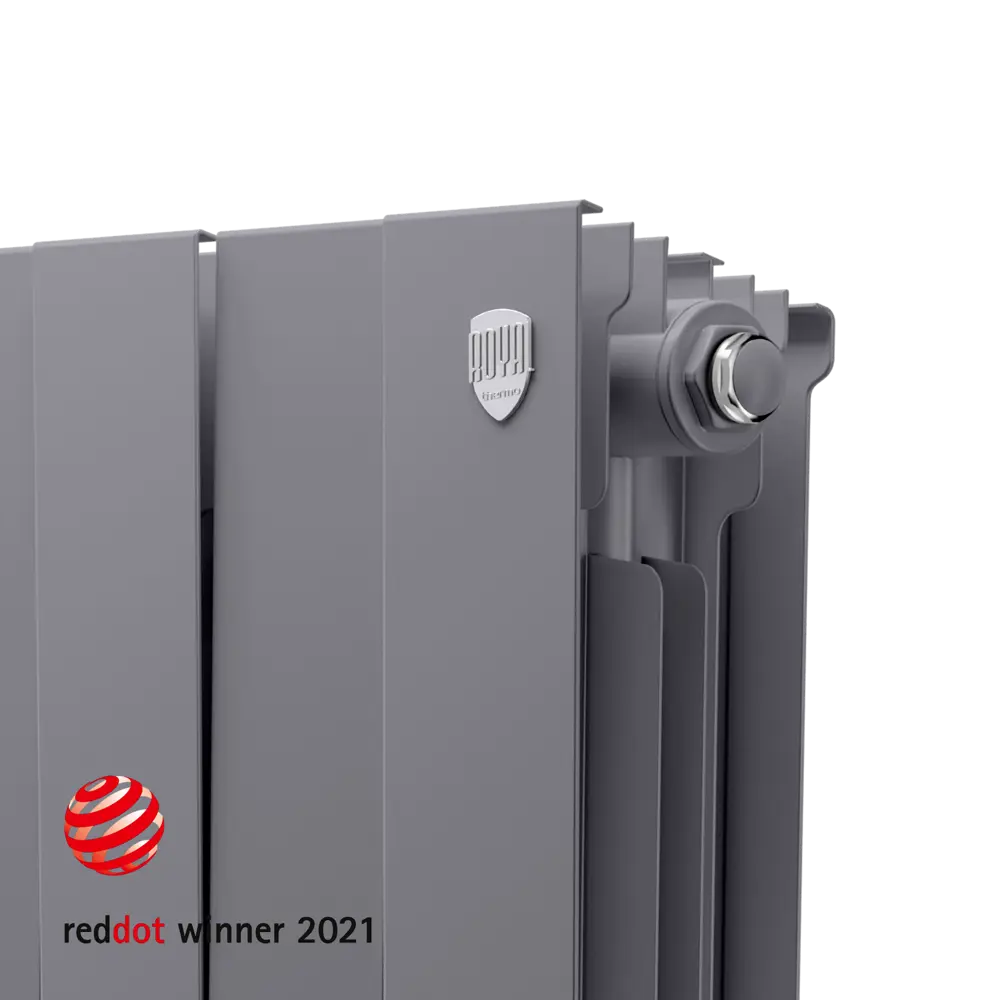 Royal Thermo Pianoforte 500 Silver - 12-секционный биметаллический радиатор 81979210 STLM-0016437 - Вид №3