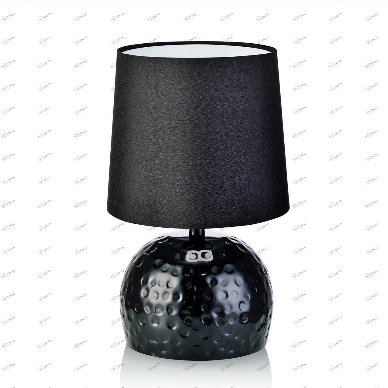Настольная лампа черная с абажуром Hammer 106194 MARKSLOJD ВАЗА 337333 Черный 