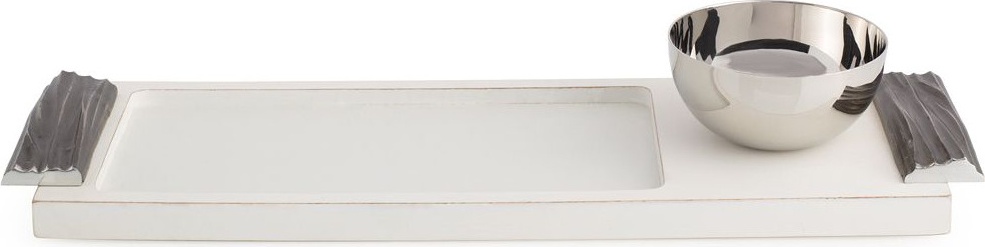10636984 Michael Aram Набор доска и чаша Michael Aram "Дерево моря", (2пр), (доска 47x15см, чаша 11см) Дерево 