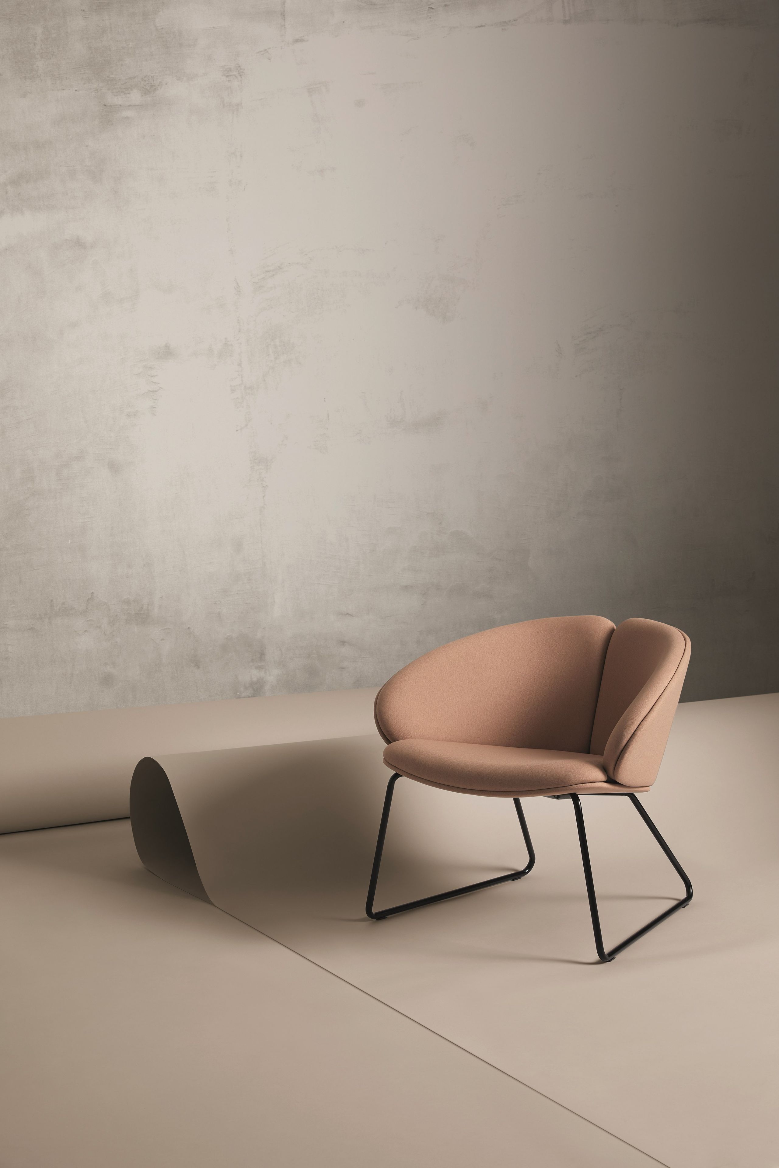 Ткань сани стул Mobboli Peach ARCH-00015857 - Вид №2