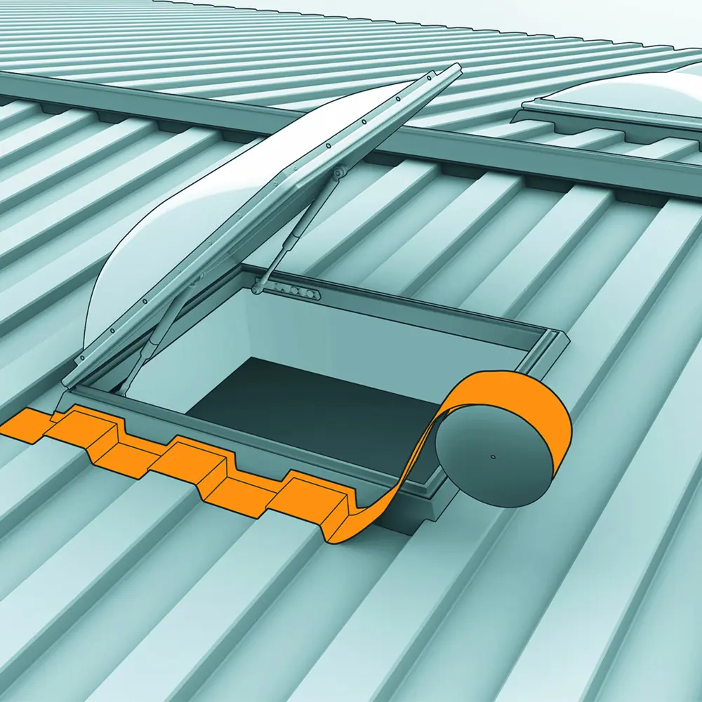 Лента герметизирующая Sika Multiseal, 10 м x 10 см, цвет серебро 10517863 STLM-2072068  - Вид №4