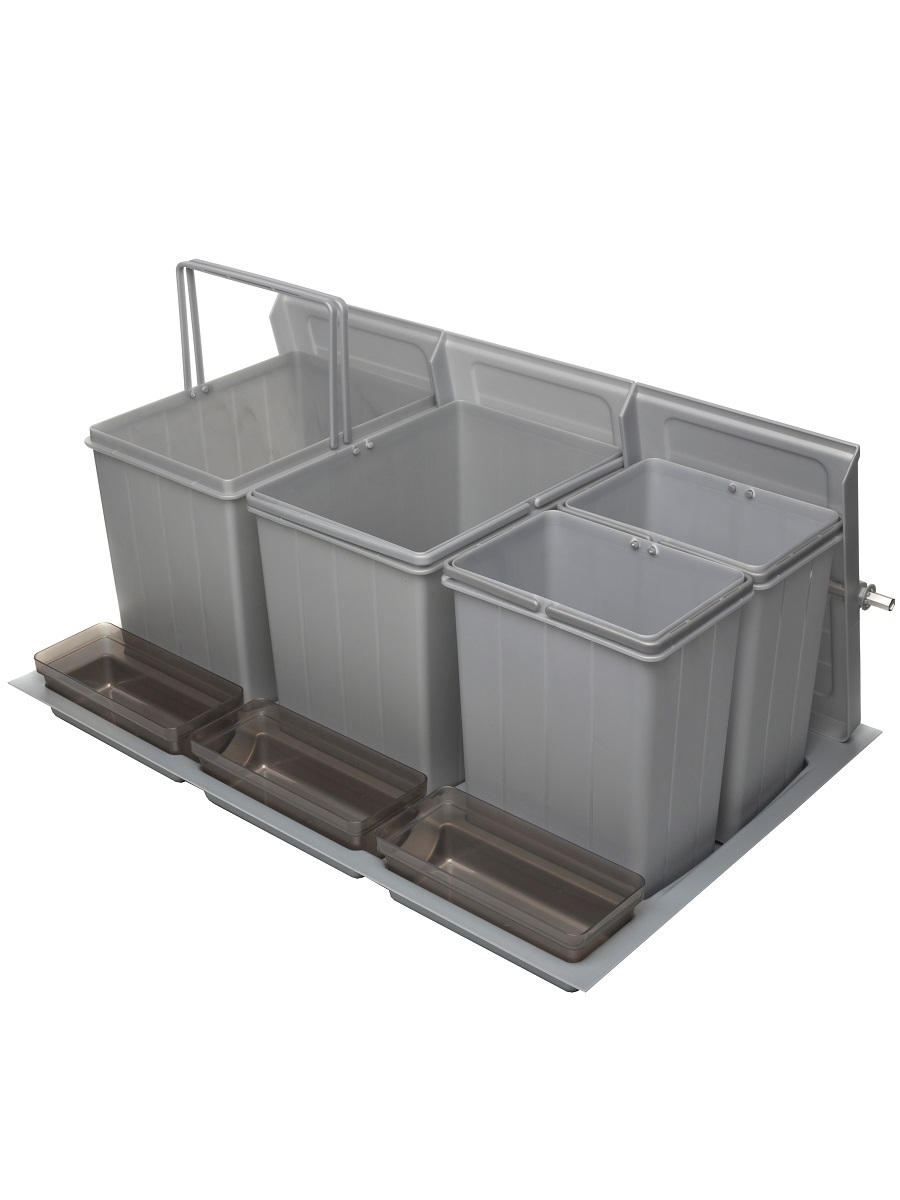 Система сортировки мусора Omega Top 800/47 Metallic Grey NAVAKO 10123 - Вид №1