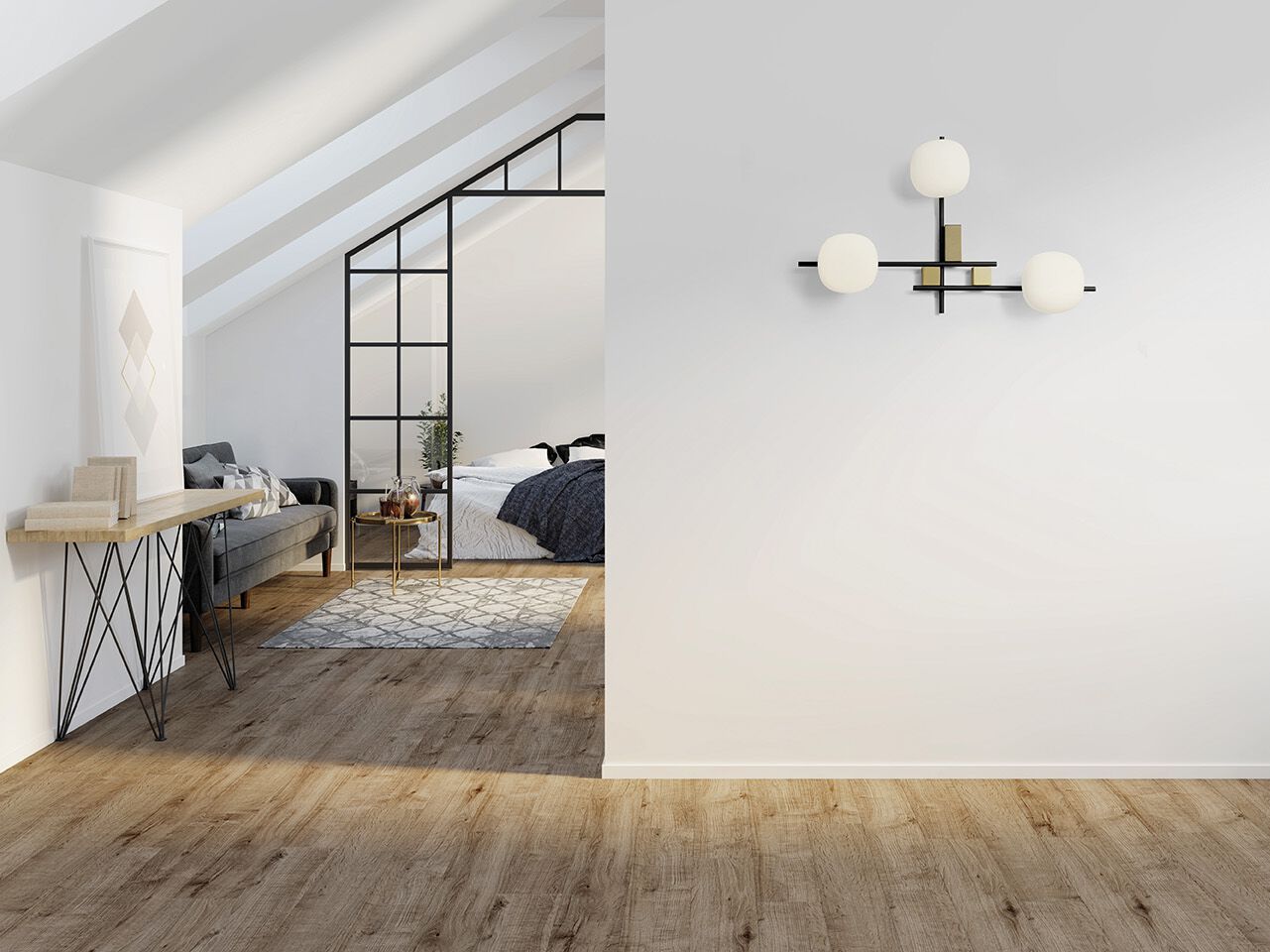 Металлический настенный светильник Miloox слиток ARCH-00077953 - Вид №2