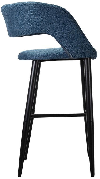 703 Стул Walter Сканди Блю Арт барный R-HOME 41021731h - Вид №2