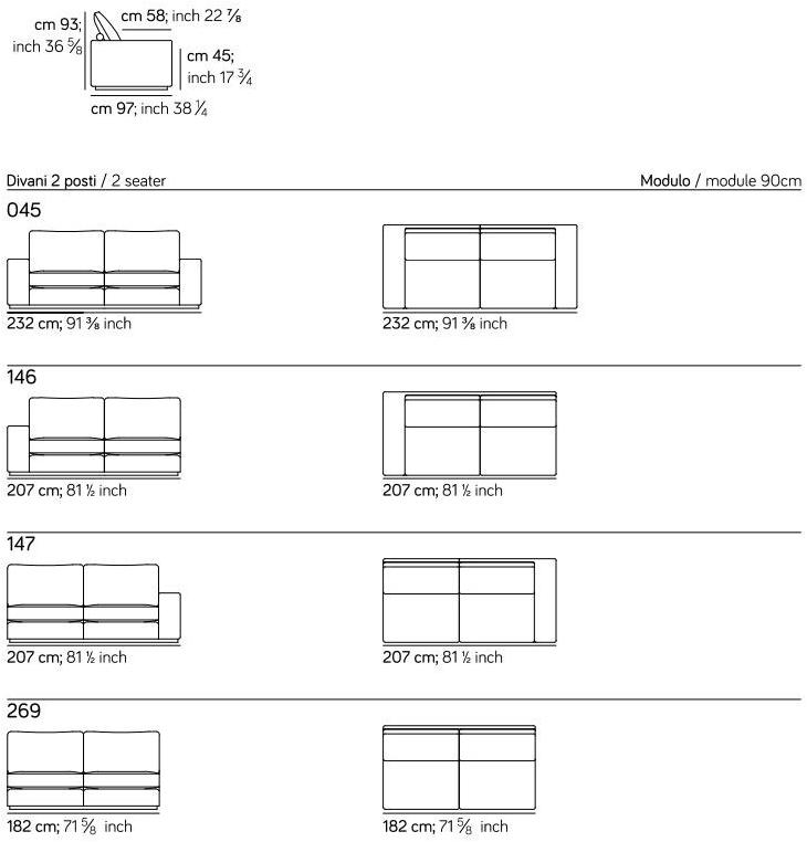 AMURA Модульный тканевый диван Murray sun-id-1434669 - Вид №11