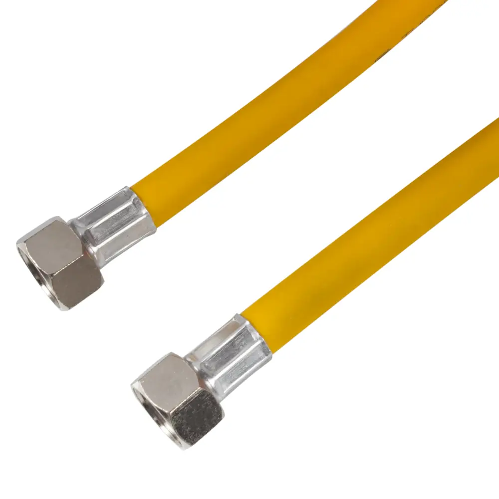 Гибкий газовый шланг армированный 1/2" гайка-гайка 80 см 14377474 STLM-2053684 ЗИП-ФЛЕКС  - Вид №1