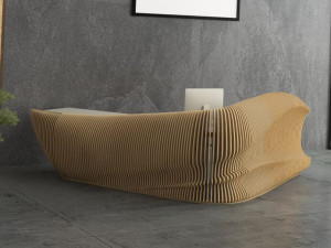 Стойка регистрации из фанеры