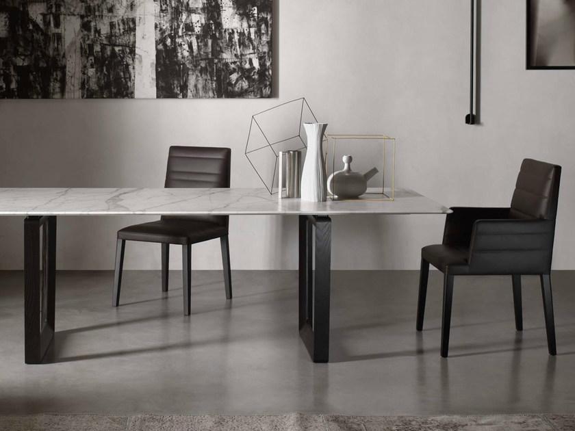 Poltrona Frau Кожаное кресло с подлокотниками La collezione - tavoli e sedie sun-id-1422447 - Вид №1