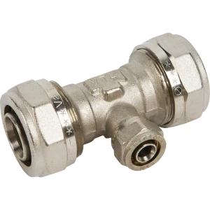 Тройник переходной Valtec 32x16x32 мм никелированная латунь VTM.331 10518874 STLM-2022391