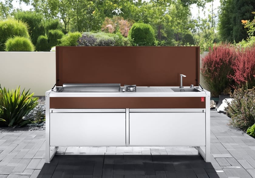 Газовая плита из нержавеющей стали PLA.NET Outdoor Cooking Kitchen ARCH-00119280 - Вид №21