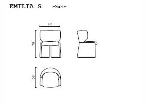 Кожаный стул CPRN HOMOOD Shapes ARCH-00081342 - Вид №2